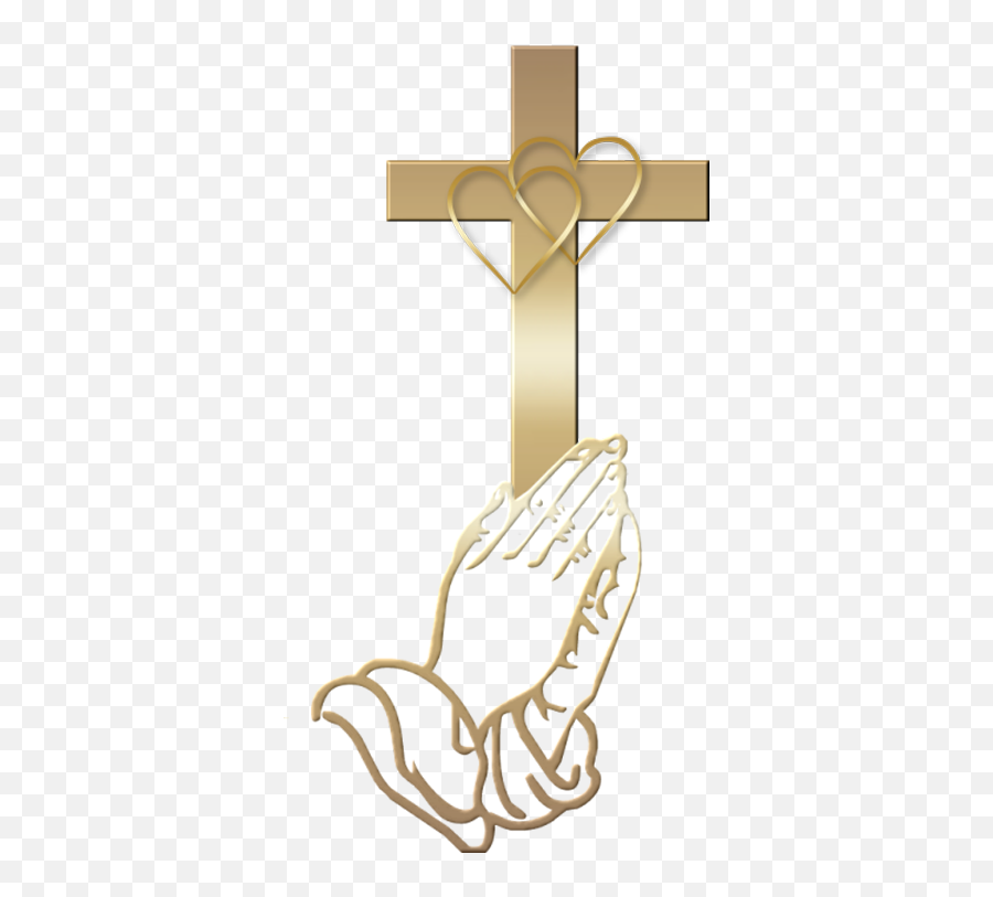 Download Sticker Hands Cross Methodism Prayer Praying Others - Praying Hands With Cross Png,Prayer Hands Png