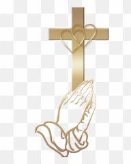 Download Sticker Hands Cross Methodism Prayer Praying Others - With Png