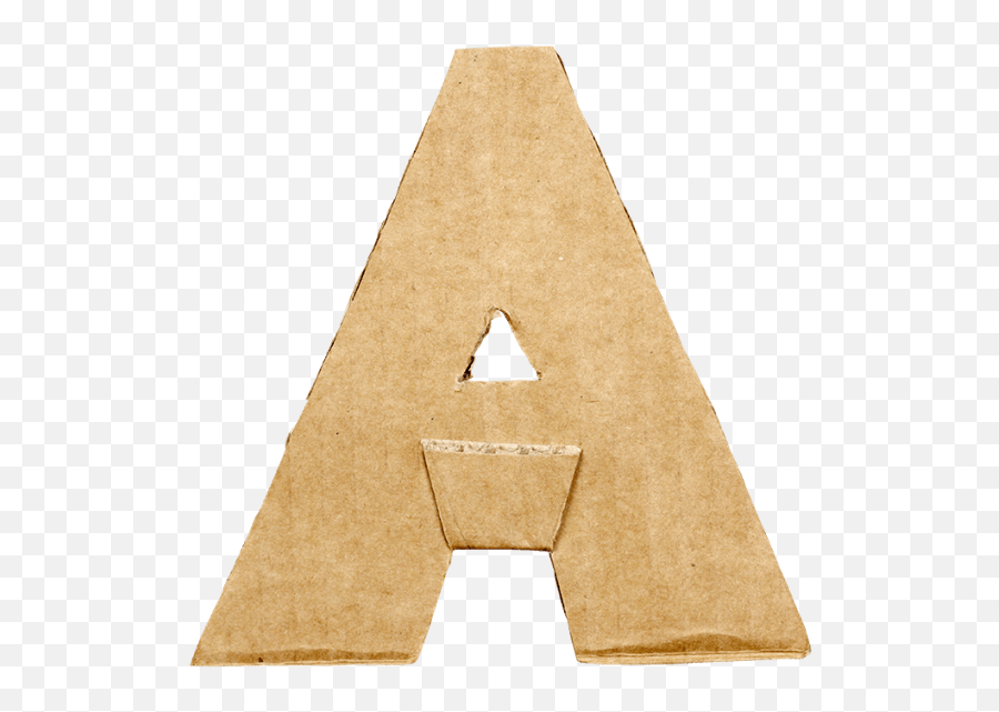 Cardboard Cut Font - Handmadefont Cardboard Letters Png,Cardboard Png