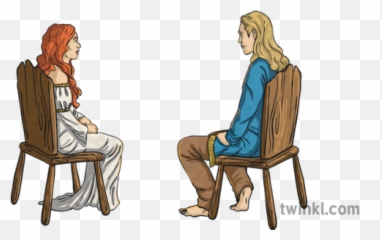 Lleu And Blodeuwedd No Background Marriage Flowers Bride - Sitting png
