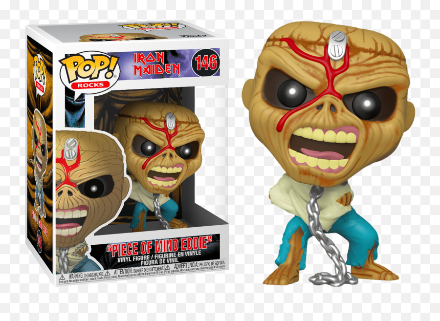 Iron Maiden - Funko Eddie Iron Maiden Png,Iron Maiden Png