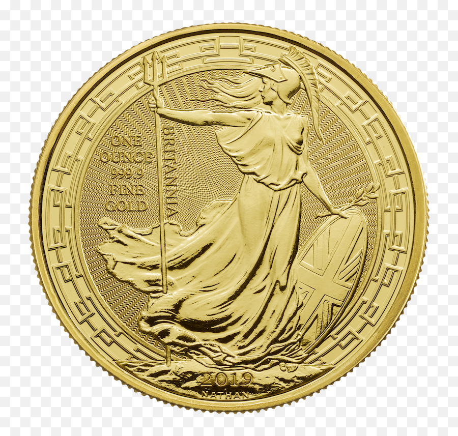 1 Oz Britain Britannia Oriental Border - Britannia Gold Coin Oriental Border Png,Money Border Png