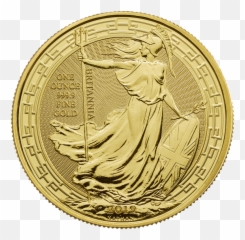 1 Oz Britain Britannia Oriental Border - Gold Coin png