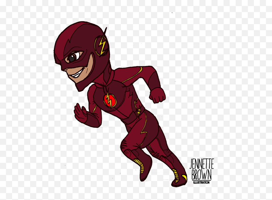 Clipart Chibi - Chibi Draws Of Flash Superhero Png,The Flash Png