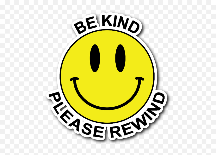 Download Be Kind Rewind Sticker Png - Kind Rewind Sticker Png,Rewind Png