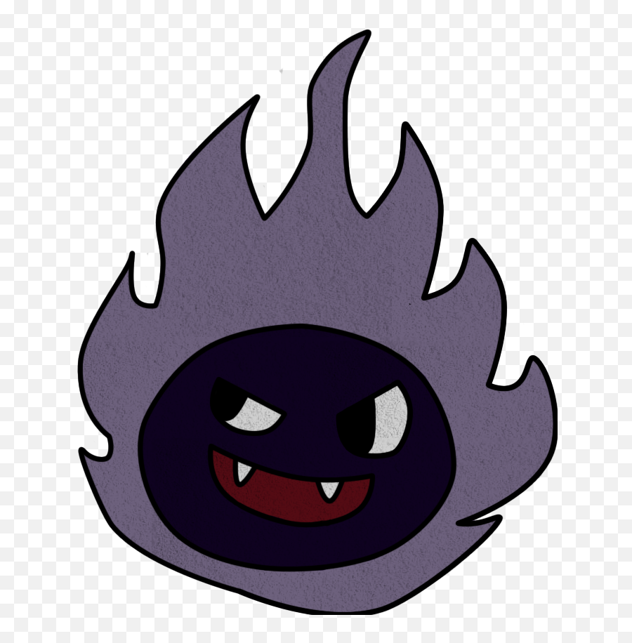 Gastly By Marielsa11 - Clip Art Png,Gastly Png