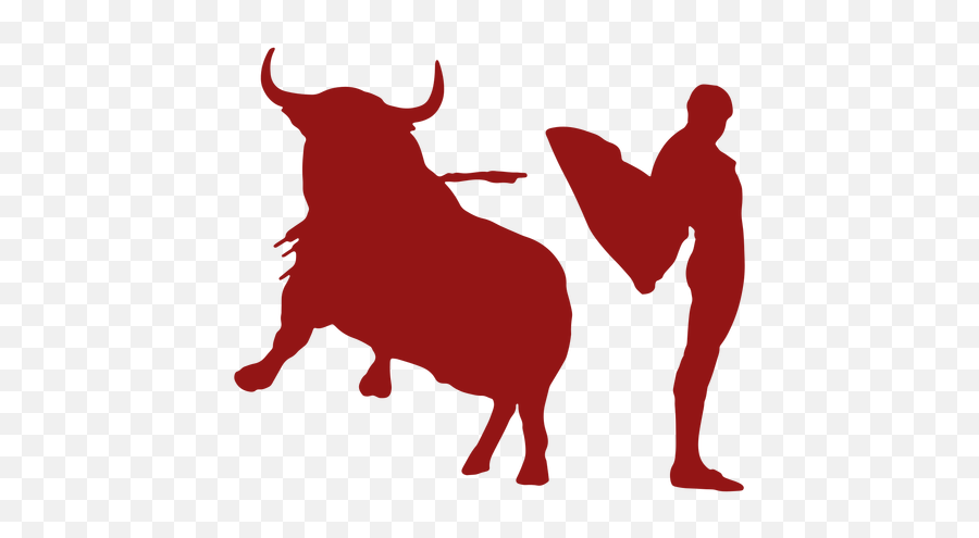 Bullfight Jumping Bull Silhouette - Transparent Png U0026 Svg Coole Zeichnungen Von Stieren,Bull Png