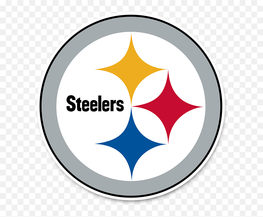 Nfl Logo Stickers U0026 Car Decals - Officially Licensed Car Pittsburgh Steelers Logo Svg Png,Ravens Logo Images