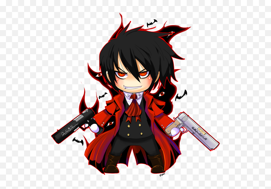 Hellsing Transparent Png - Alucard Chibi,Hellsing Png