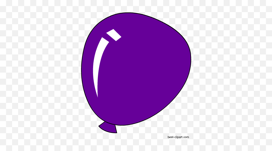 Free Balloon Clip Art Images Color And - Single Balloons Clipart Png,Purple Balloons Png