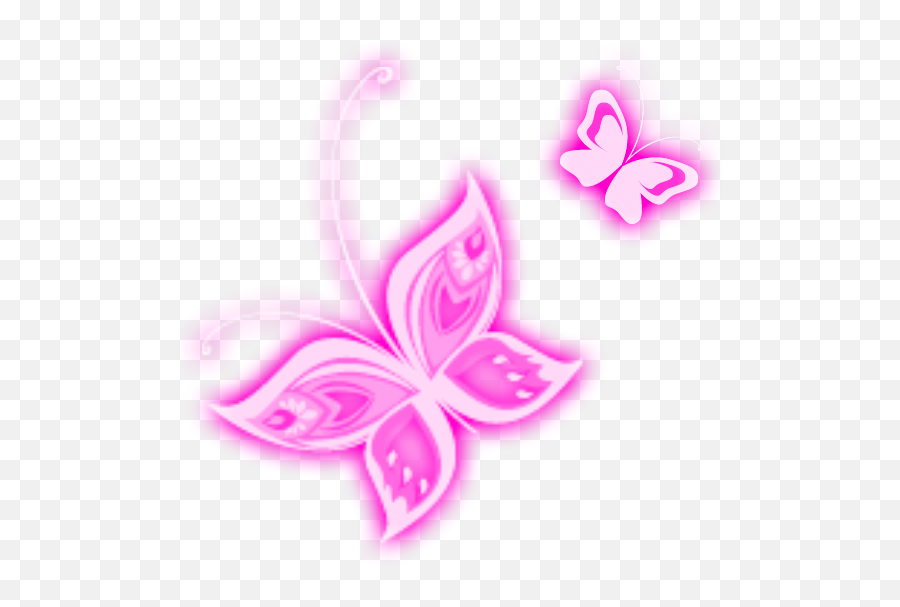 Pink Butterfly Clip Art - Pink Butterfly Png,Pink Butterfly Png
