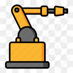 Download Industrial Robot Vector Icon Inventicons - Horizontal png