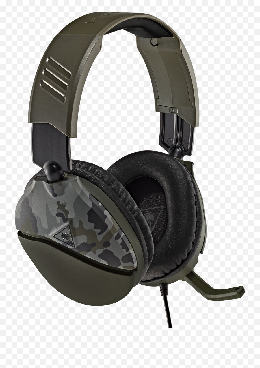 Recon 70 Green Camo Multiplatform Gaming Headset U2013 Turtle - Turtle Beach Recon 70 Camo Png,Camo Png