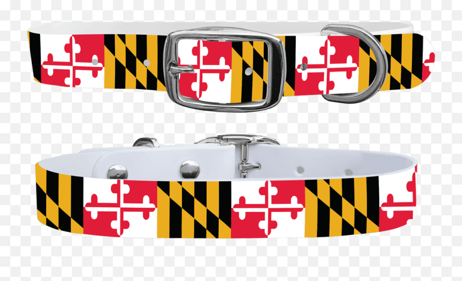 Maryland Flag Dog Collar For Pets - Artbistroclub For Teen Png,Maryland Flag Png