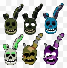 Springtrapafton Stock Icons Super Smash Bros Ultimate - Creepy png