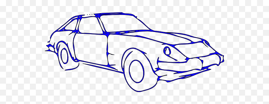 Car Outline Clip Art - Outline Of A Car Png,Car Outline Png