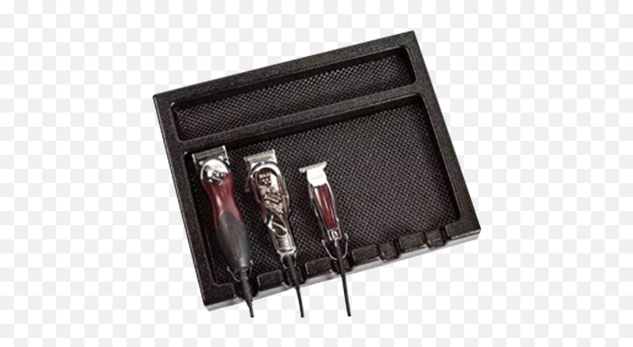 Kayline New Bt - 5 Barber Tray Salon Clipper Organiser In Titanium Png,Barber Clippers Png