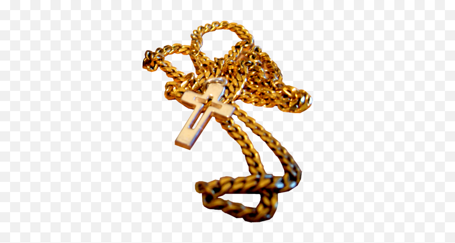 12 Cross Chain Psd Images - Gold Chains With Crosses Gold Cross Chain Png,Gold Chains Transparent