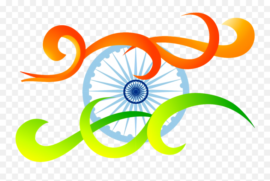 Free Png India Independence Day - Konfest Stylish Indian Flag,India Flag Png