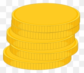 Money Stack Of Coins Svg Vector - Solid png