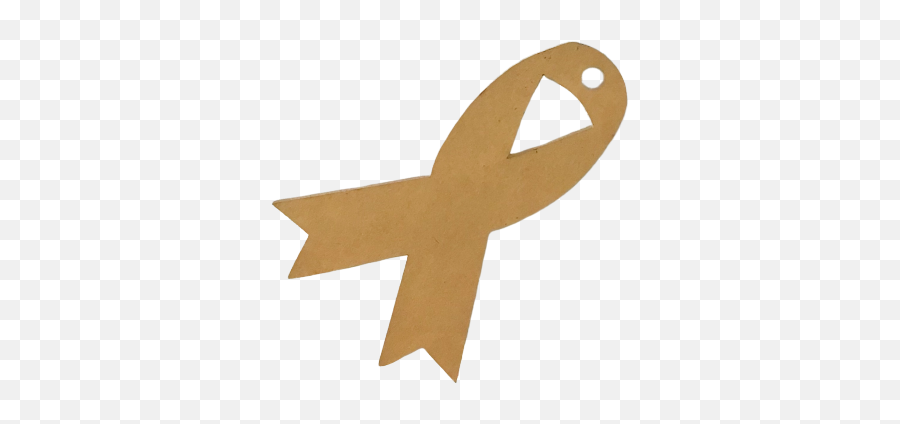 Awareness Ribbon Acrylic Blank - 3 Inch With Hole Clear Horizontal Png,Paper Hole Png