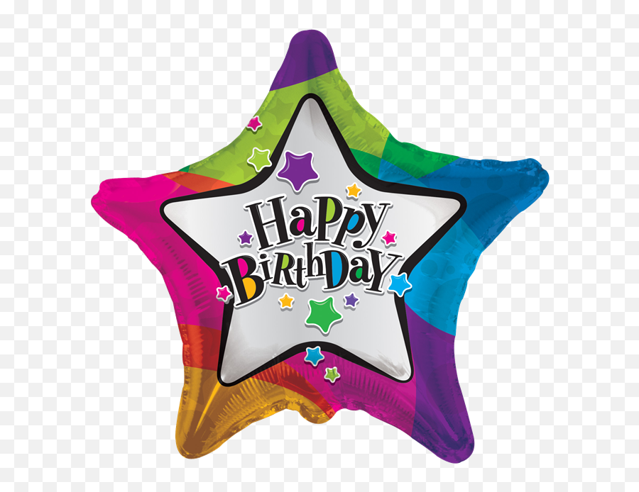 Water Balloon Png - 18 Birthday Stars Balloons All American Decorative,Water Balloon Png