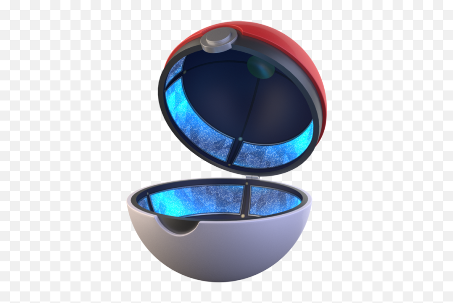 Download Pokeball Png Transparent Image - Open Pokemon Ball Png,Poke Ball Png