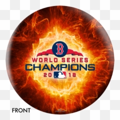 Otbb Boston Red Sox Bowling Ball 2018 World Series Png