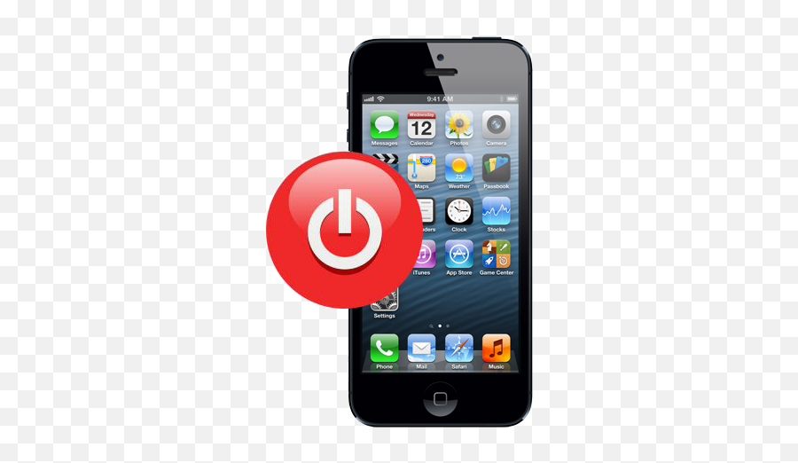 Iphone 5 Power Button Repair - Iphone 5 Png,Power Button Png