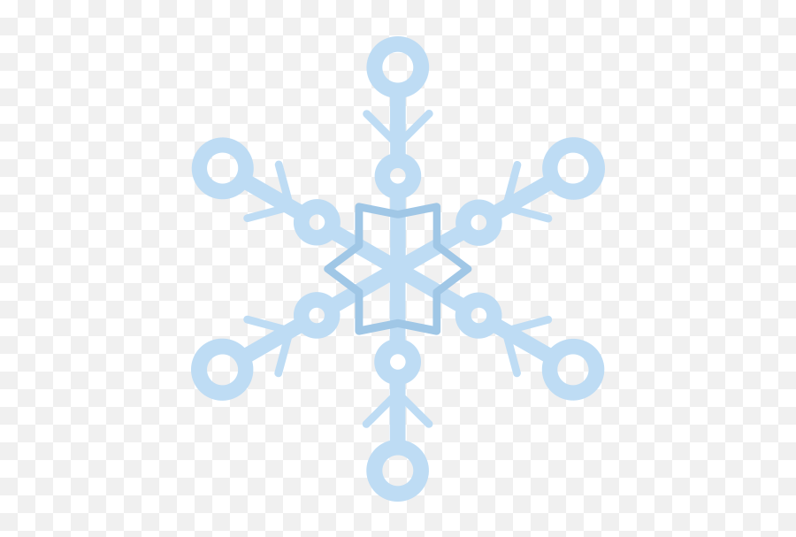 Icicle Snow Flake Xmas Icon Png