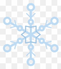 Icicle Snow Flake Xmas Icon Png