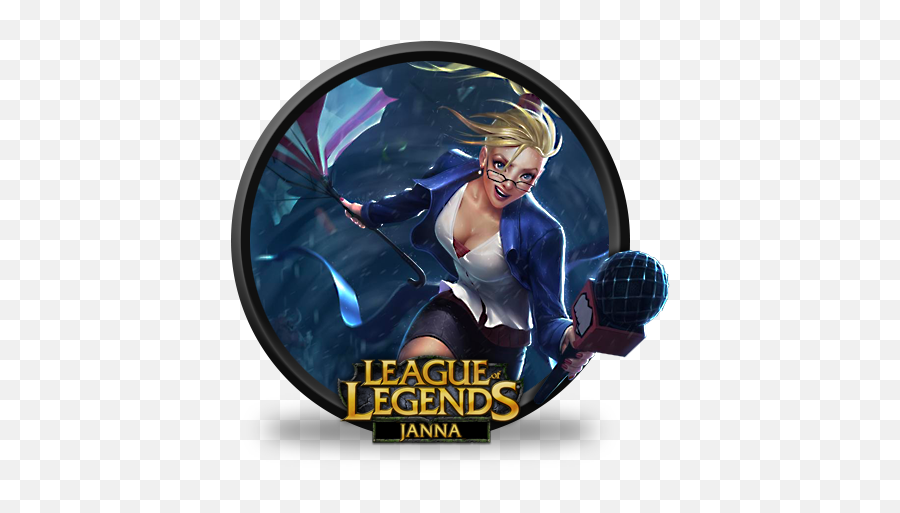 Janna Forecast Icon - League Of Legends Janna Forecrast Png,League Of Legends Blood Moon Icon