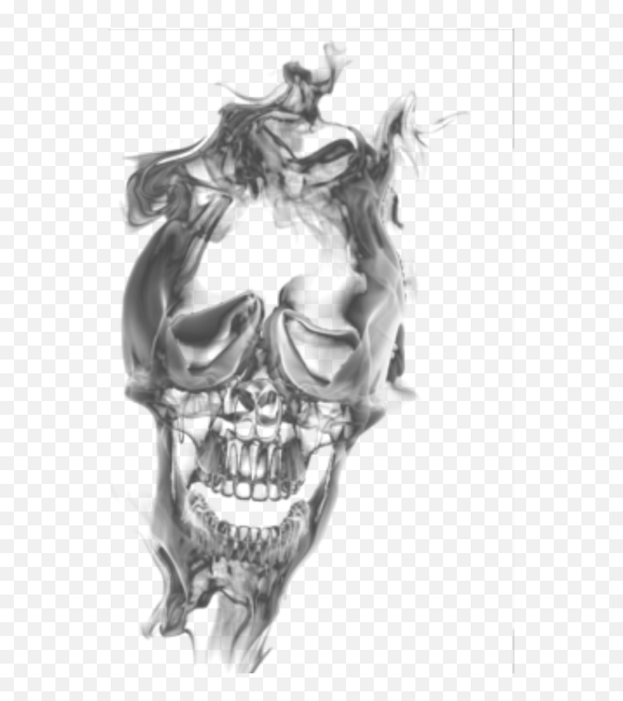Smoke Skull Png Image - Transparent Smoke Skull Png,Skull Png Transparent
