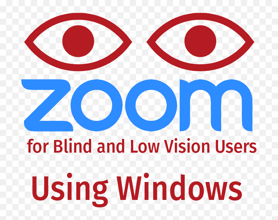 Zoom In Windows For Blind Low Vision - Dot Png,Zoom Raise Hand Icon