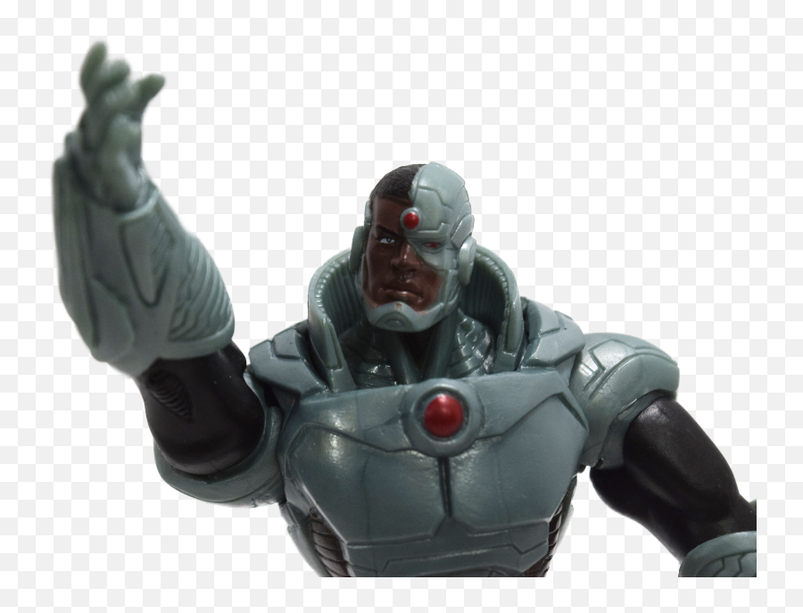 Cyborg Action Figure Half Human - Superhero Png,Dc Icon Action Figures