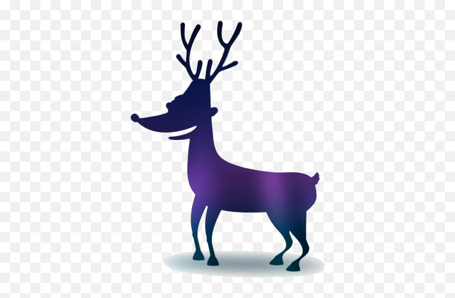 Transparent Reindeer Silhouette Png Icon Pngimagespics - Cartoon Transparent Reindeer,Hermione Icon