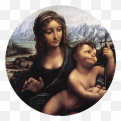 Dat Series - Madonna With The Yarnwinder png