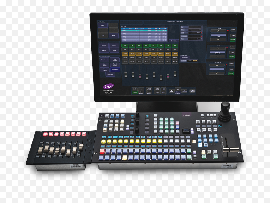 Kula Av Production Switcher Grass Valley - Grass Valley Kula 1me Png,Avid Icon D Control Es