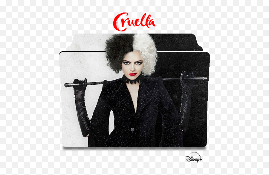 Cruella 2021 Movie Folder Icon - Designbust Cruella 2021 Folder Icon Png,Wig Icon