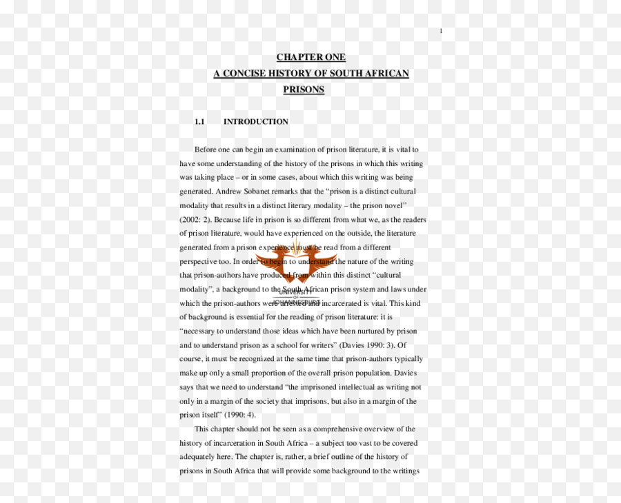 Pdf A Concise History Of South African Prisons Gary Rose - Document Png,Morena Flat Icon Pack