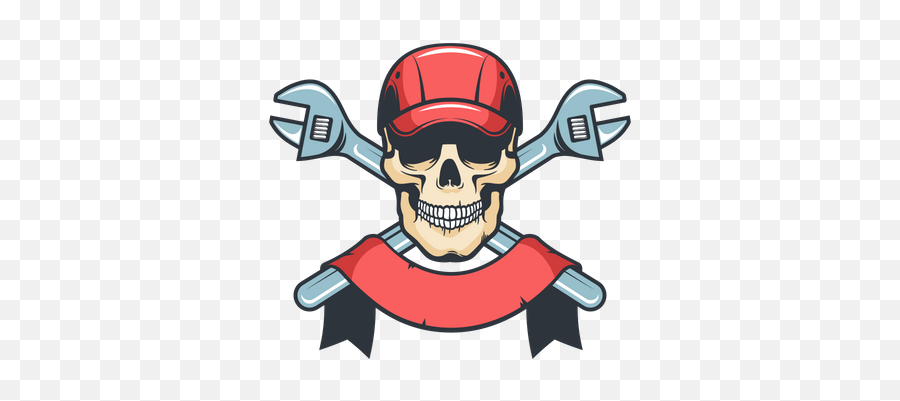 Spanner Icon - Download In Glyph Style Mehcanic Skull With Hat And Wrenches Png,Samsung Wrench Icon