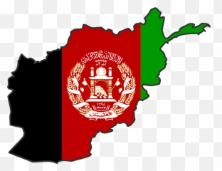 Flag Map Of Afghanistan Png