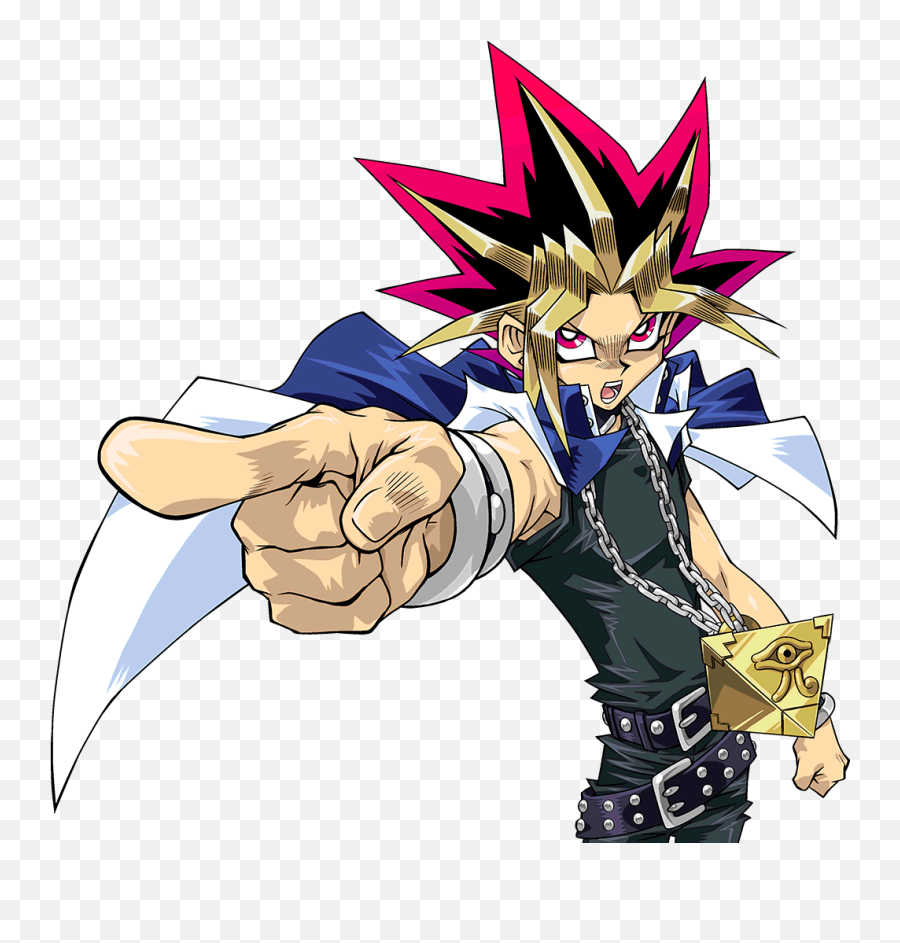 Pointing Yugi Blank Template - Imgflip Yugioh Duel Links Yami Yugi Png,Yugi Icon