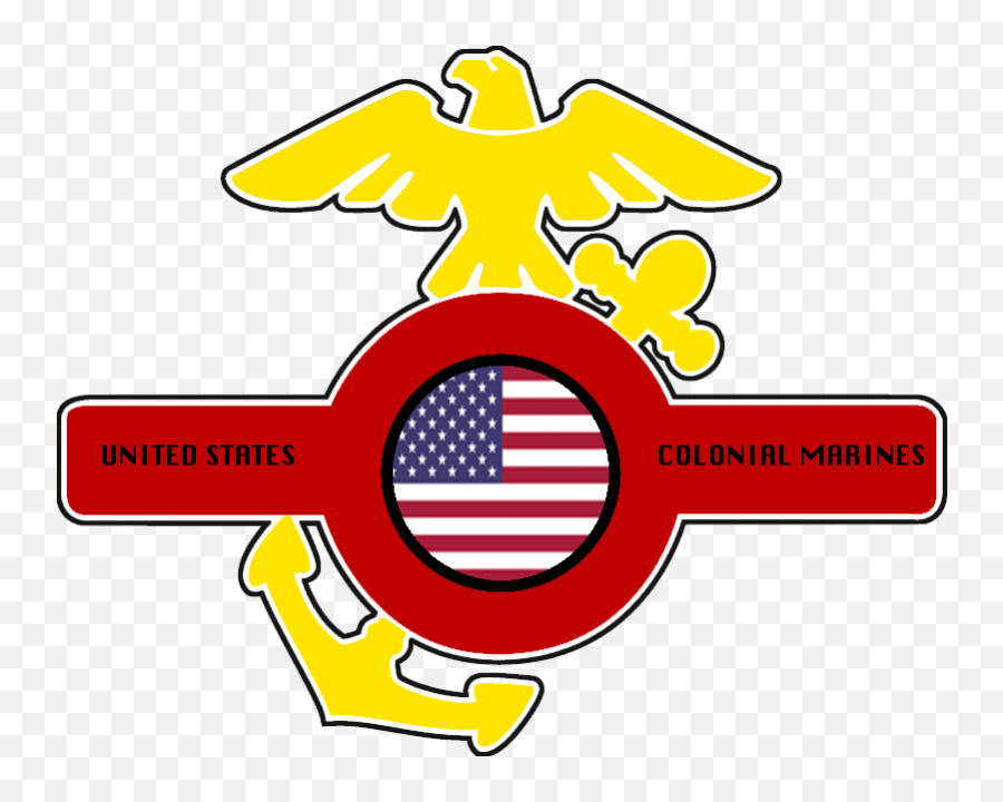 United States Colonial Marines Logo By Generalhelghast Png Us Icon