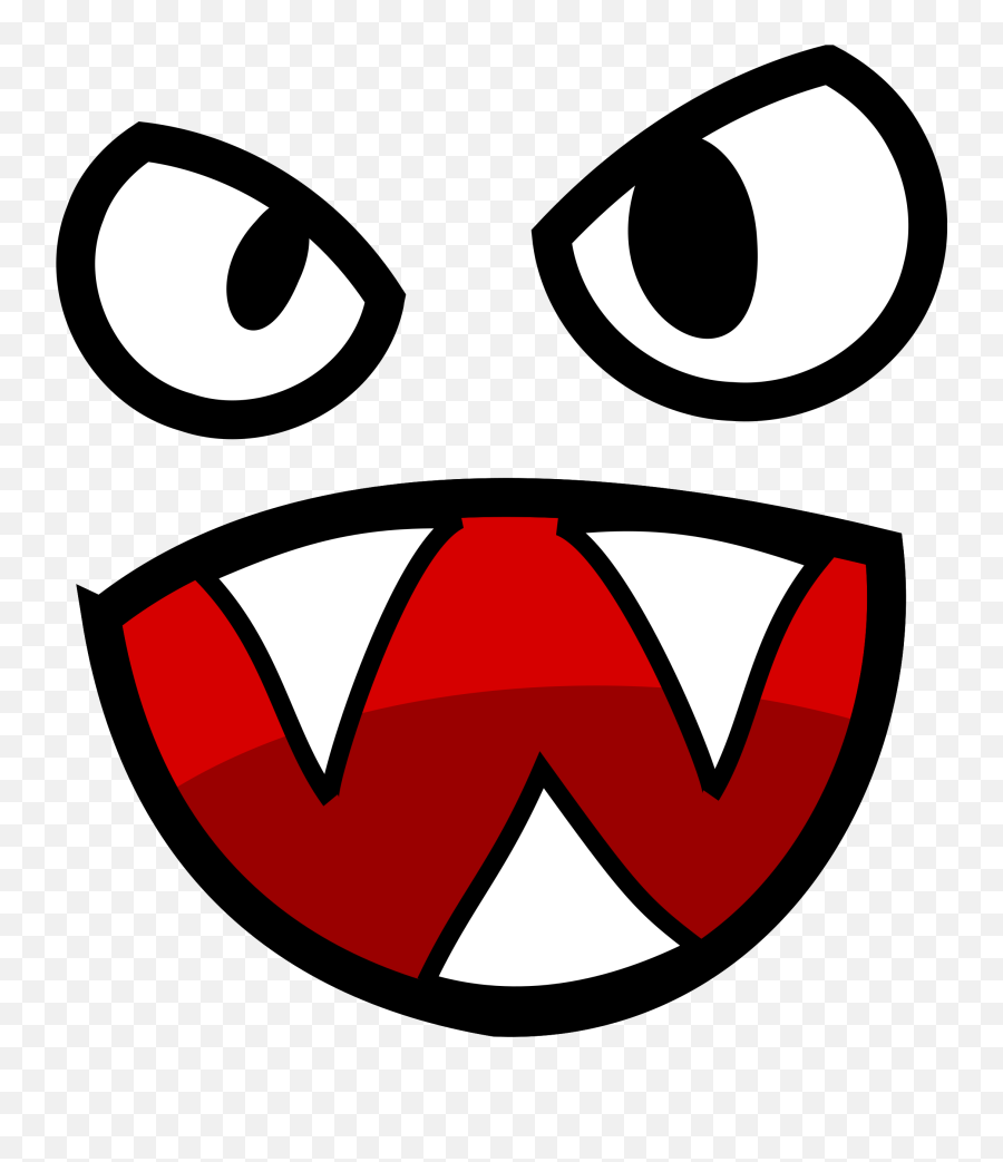 Free Eyes And Mouth Png Download - Monster Eyes And Mouth,Angry Eyes Png