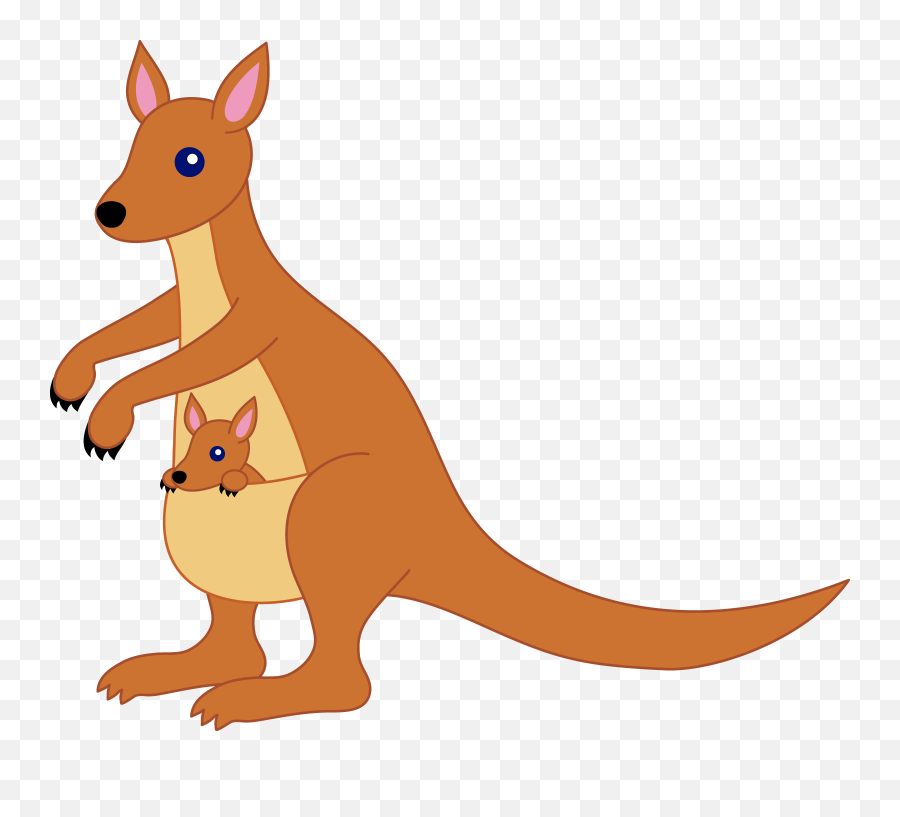 Kangaroo Cartoon Png Free Download - Kangaroo Clipart,Kangaroo Transparent Background