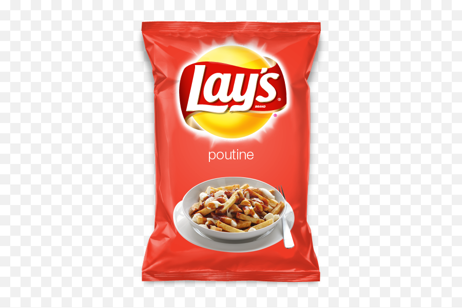 Poutine Lays Potato Chip Flavors - Grilled Cheese And Tomato Soup Chips Png,Lays Png