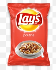 Poutine Lays Potato Chip Flavors - Grilled Cheese And Tomato Soup Chips Png,Lays Png