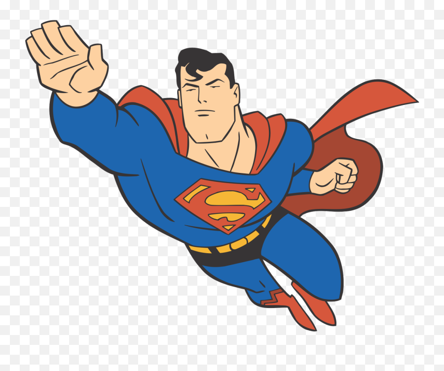 Cartoon Png Transparent - Superman Cartoon,Transparent Cartoons