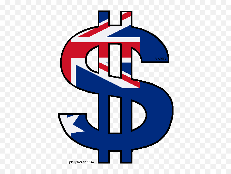 Clipart Money Dollar Sign - Australian Dollar Clipart Png,Dollar Sign Transparent